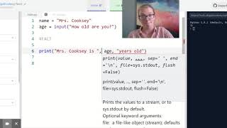 Python - Day 2 - Input and Variables