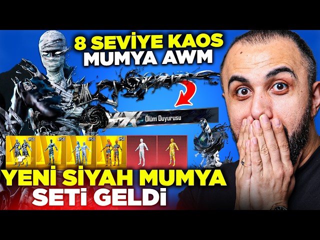 YENİ SİYAH MUMYA VE 8 SEVİYE MUMYA AWM GELDİ!! 😱 TÜM NADİR MUMYALAR GERİ DÖNDÜ! - PUBG Mobile