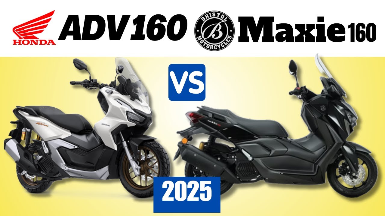 Honda ADV 160 vs Bristol Maxie 160 | Side by Side Comparison | Specs & Price | 2025