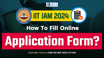 How to Fill Online Application Form of IIT JAM 2024 | Mathematics - Must Watch