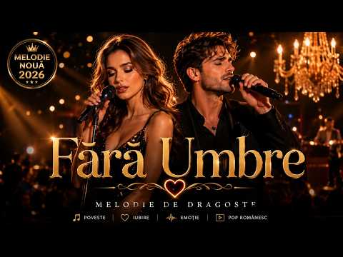 Fără Umbre ❤️ Cea Mai Frumoasă Melodie de Dragoste 2026 | Muzică Românească Pop Romantică