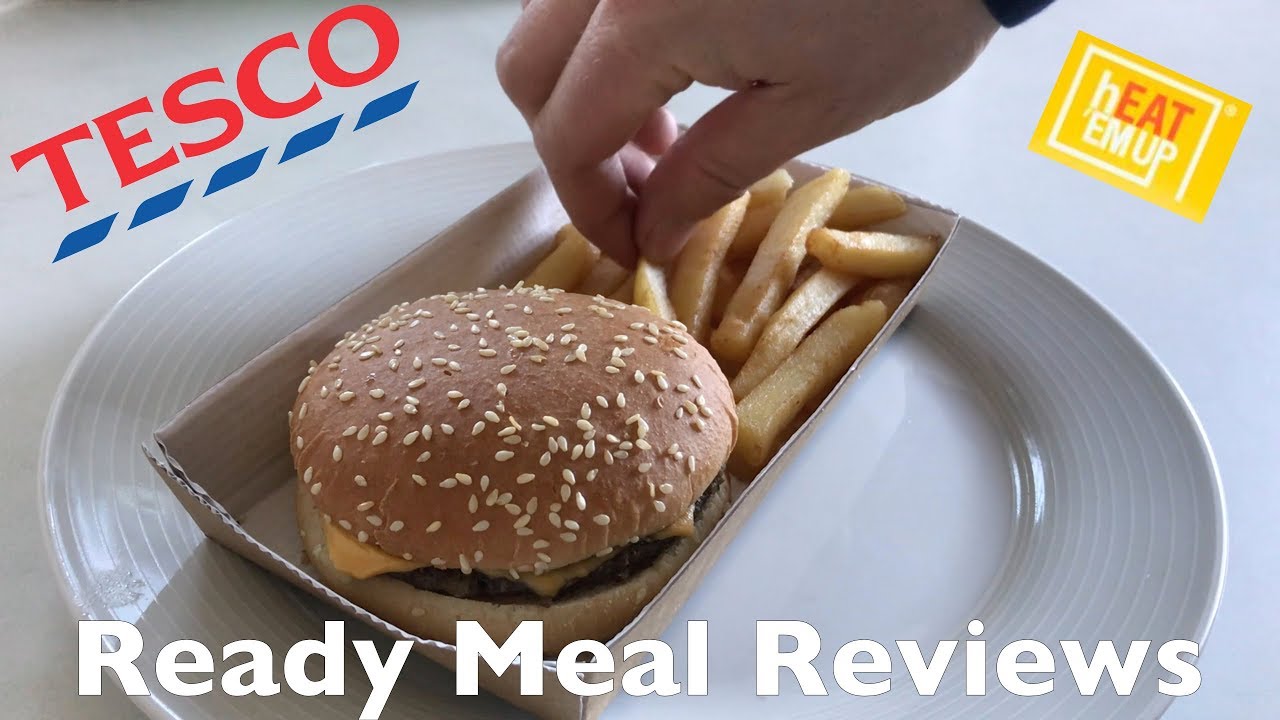 Heat em Up Cheeseburger and Chips - Ready Meal Reviews