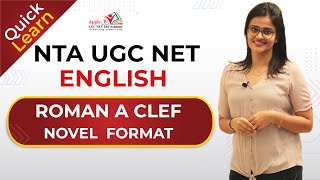 Apple B Quick Learn | Roman A Clef | Novel Format | NTA UGC NET English