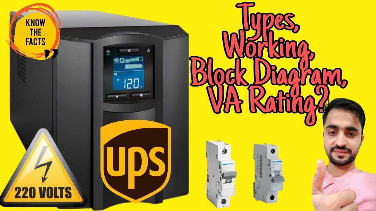 What is UPS?Types of UPS?How to use of UPS?What is VA Rating? in Hindi explain
