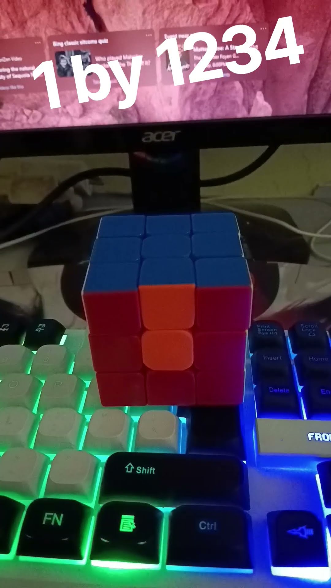 123456 #rubikscube #cube #cubing #speedcubing #puzzle #cube - YouTube