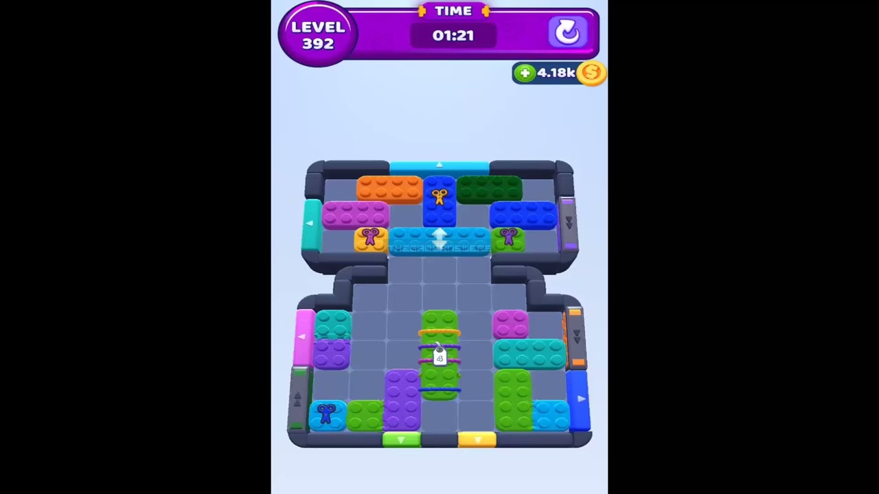 Color Block Jam Level 392 - YouTube