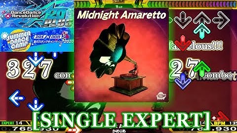 【DDR A20 PLUS】 Midnight Amaretto [SINGLE EXPERT] 譜面確認＋クラップ