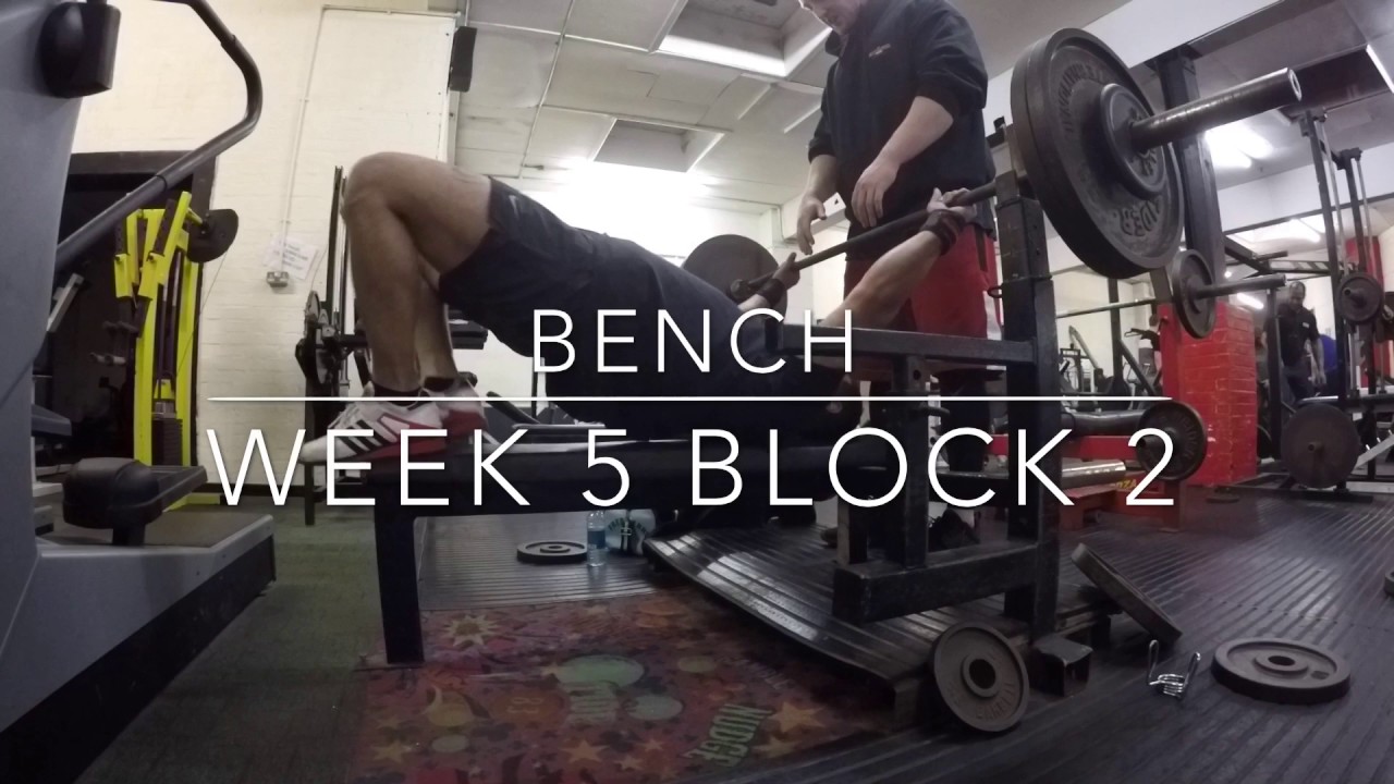 Bench - week 5 / block 2 - YouTube
