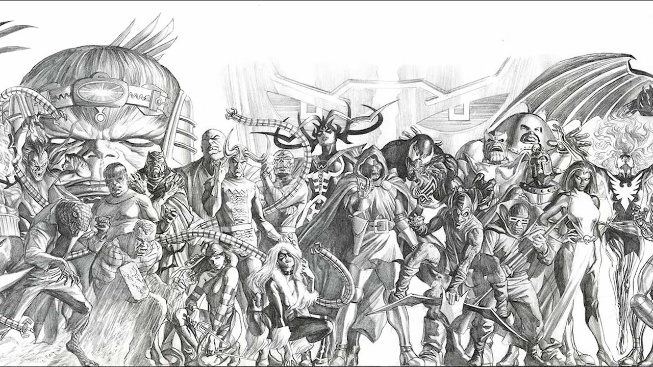 How Does Alex Ross Design His Layouts?