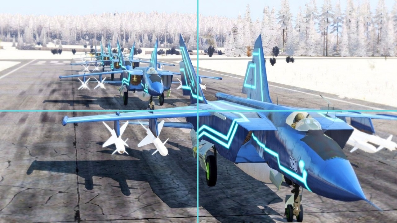 Upgraded Russian Combat Jet on Strategic Runway Taken Down by Missile Blast