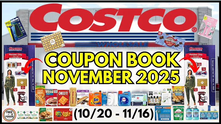 🚨 NOVEMBER 2025 Costco Coupon Book Preview (10/20 - 11/16)🔥Ritz, Toblerone, Swiss Miss, Persil