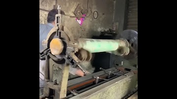 How to Rebuild Heavy Trailer Axle With Amazing Skills on Lathe Machine