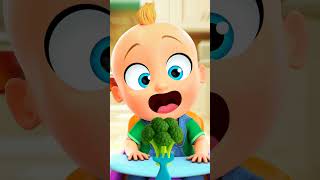 Can Johny Eat the Broccoli? 🥦😮 Healthy Food Challenge | #LooLooKids #HealthyEating #KidsShorts