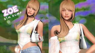 This Sim Is Too Pretty… 👀 Sim Dump + (CC Folder) FREE