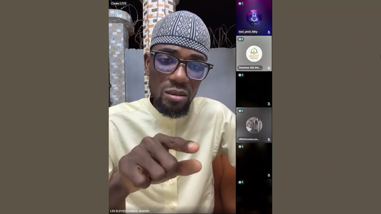 Débat avec les élèves D'abdoul Madjid