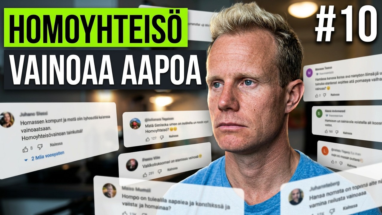 HOMOYHTEISÖ VAINOAA AAPOA | KICK SUOMI #10