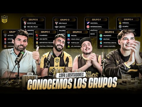 We know the groups for the 2025 Copa Libertadores | Reaction to the draw