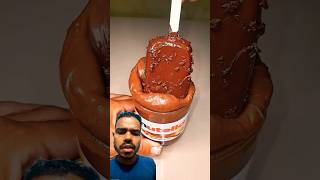 chocolate cream #nutella #chocolate #foodie #notalking #asmreating #satisfying