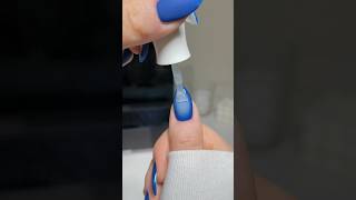 ASMR BLUE AURA NAILS TUTORIAL 💙 #fyp #nails #shorts