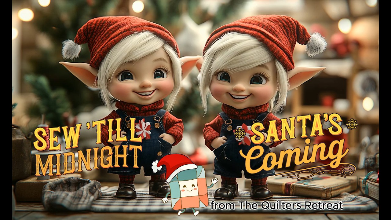 Sew 'Till Midnight Santas Coming | Christmas Quilting Rush Music Video ...