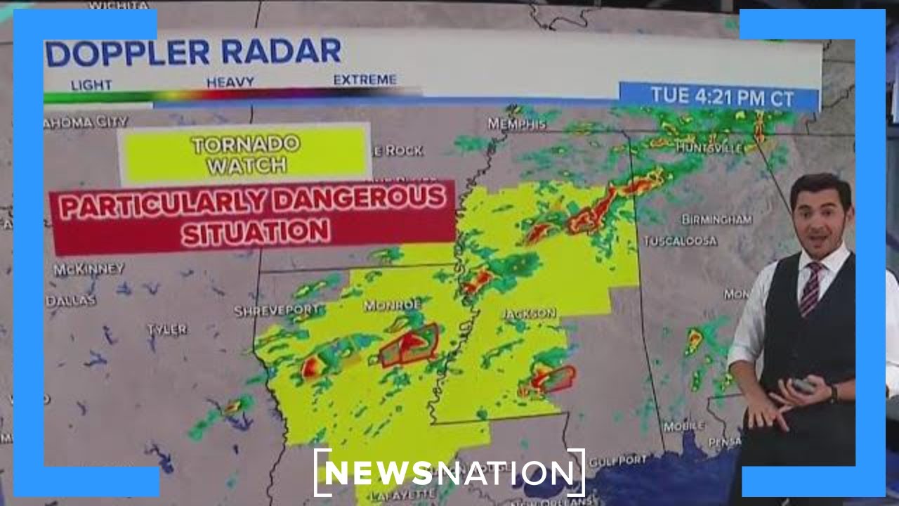 40M+ Americans in the path of potentially severe storms | Rush Hour ...