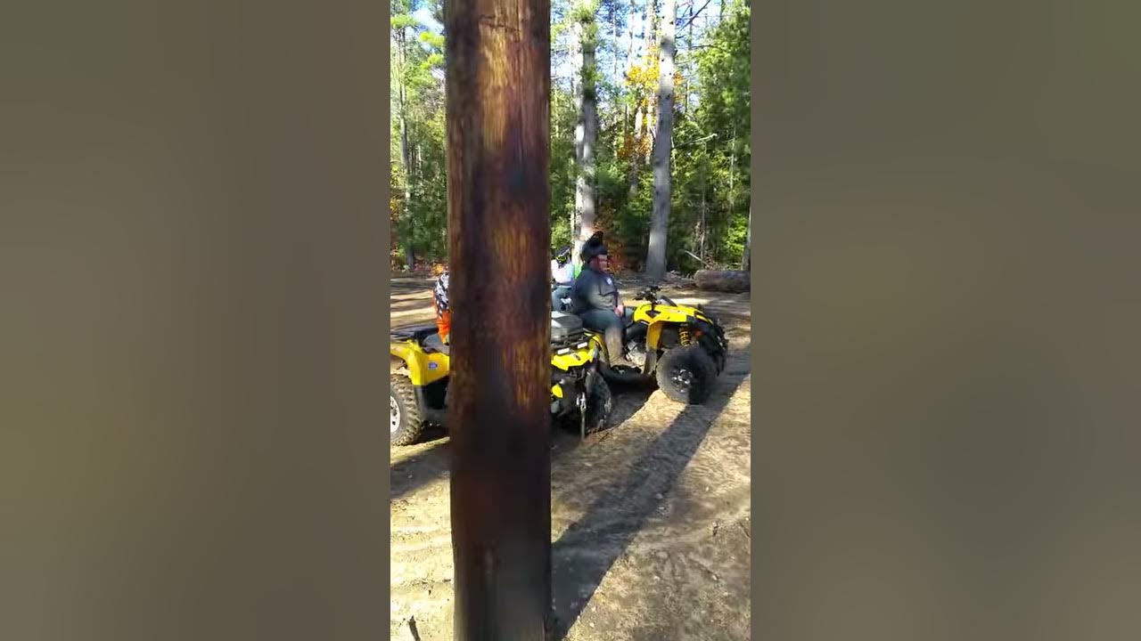 ATV trail riding Contoocook NH Bound Tree atv trails 102817 YouTube