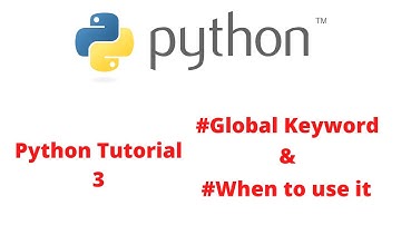 Python Tutorial 3 | global Keyword | pythonSTACK