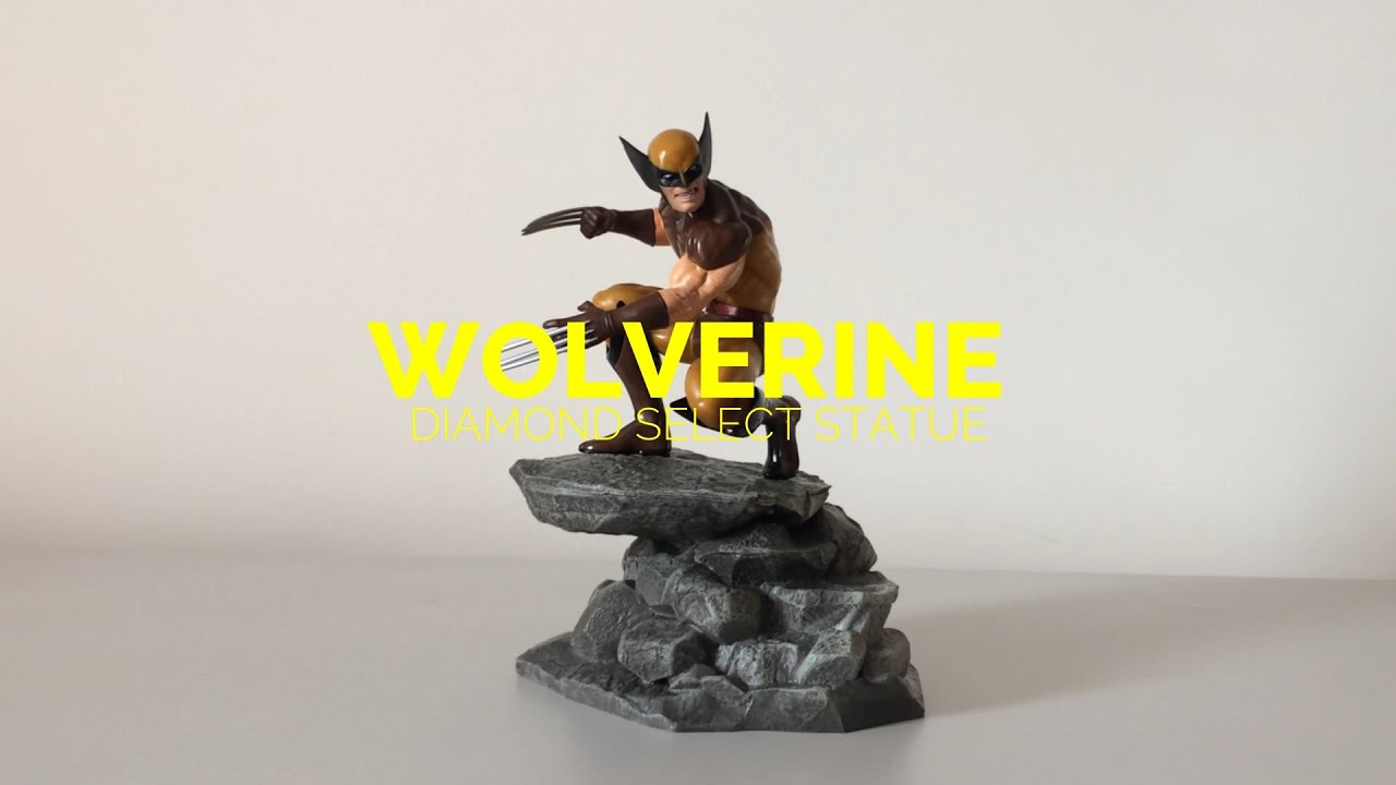 Unboxing and Preview Wolverine Statue - Diamond Select Collection - YouTube