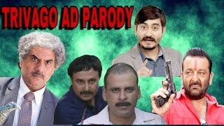 Trivago Ad Parody Ft. Sanjay Dutt , Boman Irani , Trivago Guy , Gangs Of Weypur