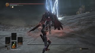 Dark Souls 3 - Mercenary (Bow Only) Boss Fight #27 - Slave Knight Gael (SL:80)