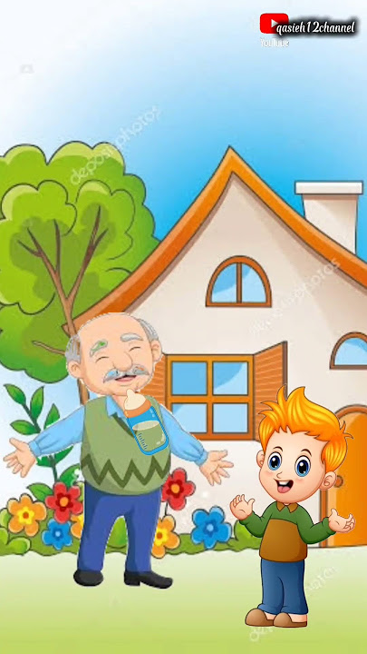 kakek haus malah di kasih dot#cartoon #animasulucu #kartun #@qasieh12channel