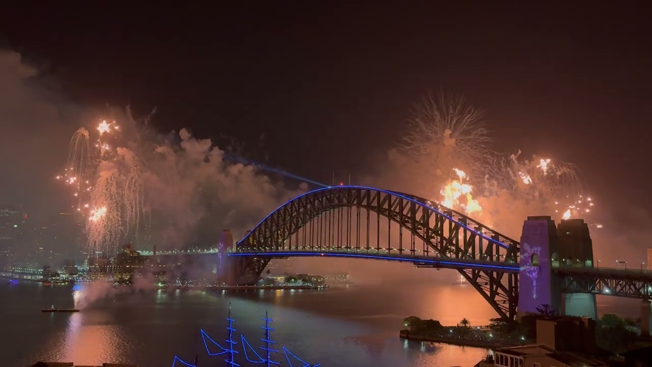 Sydney New Years Fireworks 2025