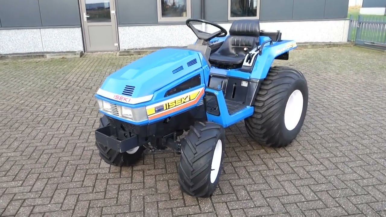 Iseki Landhope TU155 4wd / 0986 Draaiuren / Special Edition - YouTube