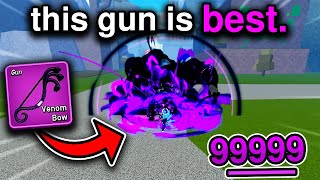 DESTROYING 30Ms With the FASTEST *OP* Venom Bow Combo (Blox Fruits)