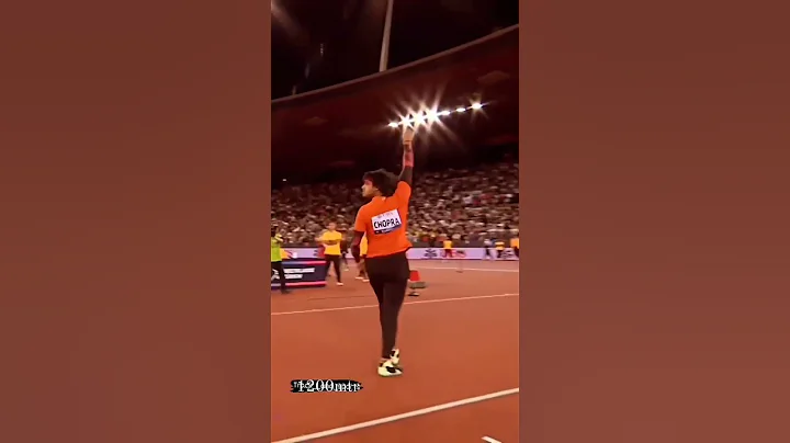 Neeraj Chopra golden throw 💪| Shorts | ytshorts | JLN Stadium Delhi | Athletes | athletics
