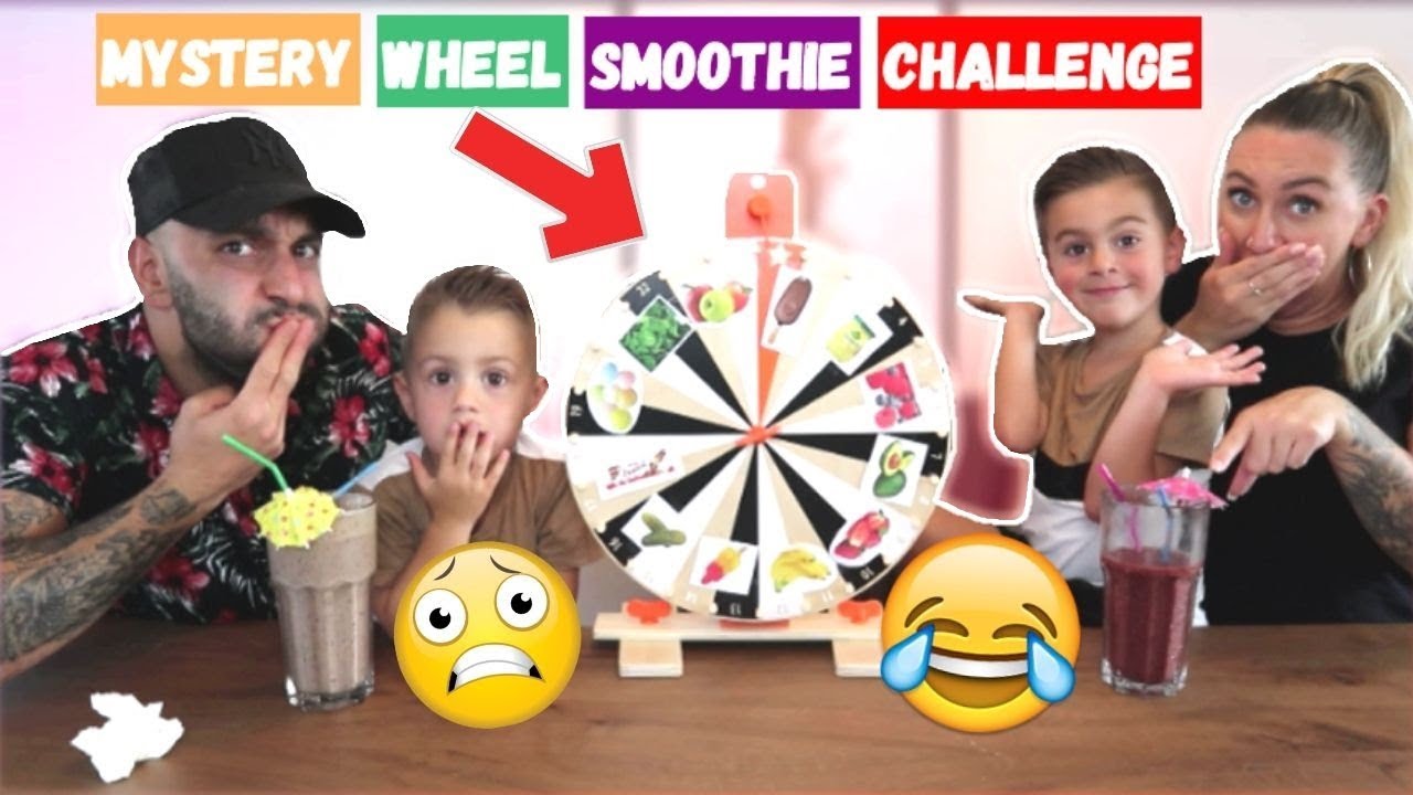 MYSTERY WHEEL BEPAALT ONZE SMOOTHIE! | LAKAP JUNIOR