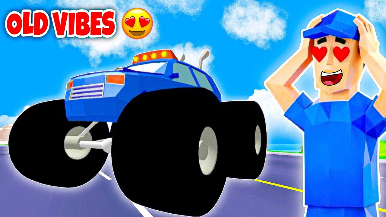 INSANE 😱 Monster Truck Crashes in Dude Theft Wars! (Old Vibes Are Back)