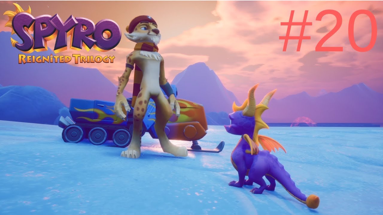 Spyro Ripto's Rage: Reignited Trilogy 100% Part 20- Icy Speedway - YouTube