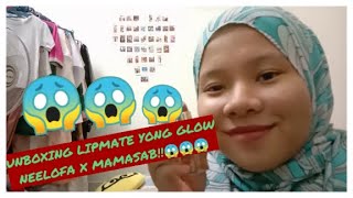 UNBOXING LIPMATE YOUNG GLOW by NEELOFA X MAMASAB.
