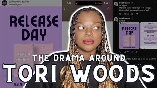 Tori Woods booktok and book threads drama - the author who got arrested