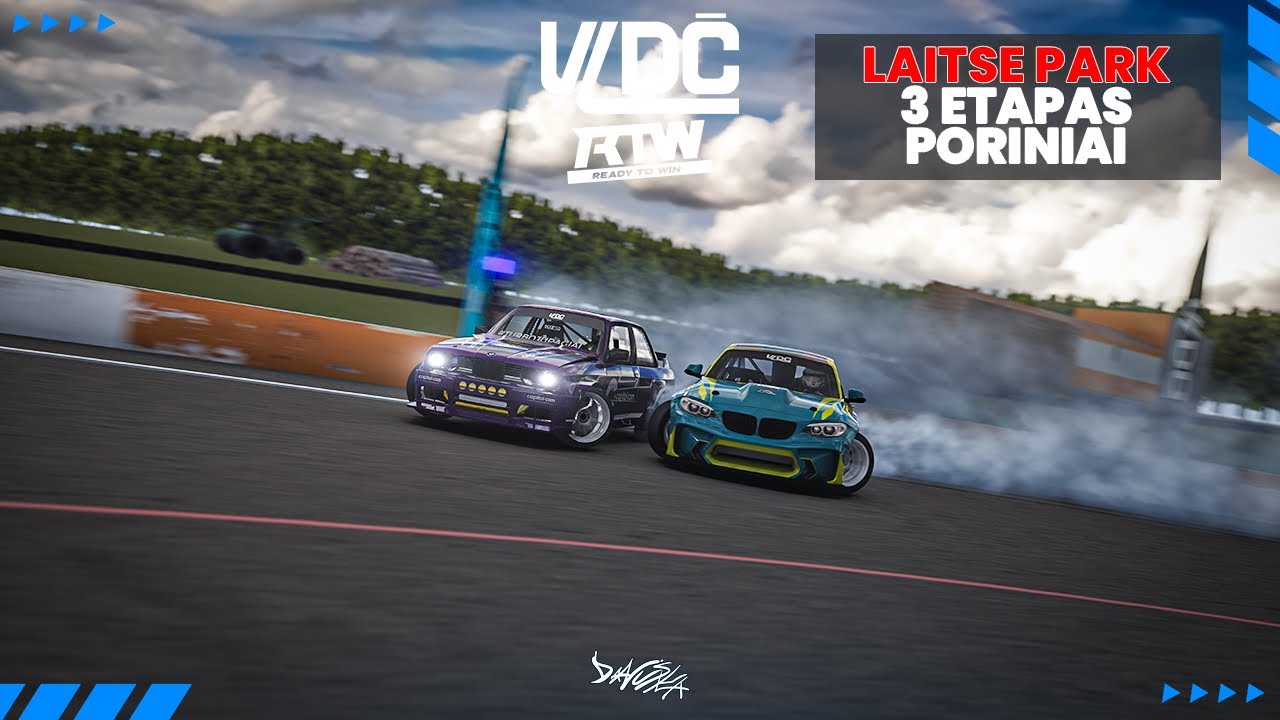 VLDČ x RTW - 3 Etapas - Poriniai važiavimai | @Laitse Park