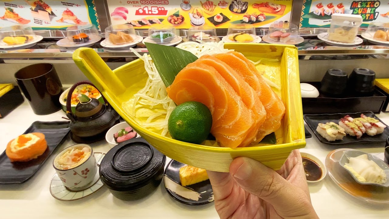 $30 Sushi Buffet: How Much Can I Eat in 60 minutes