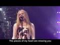 Avril Lavigne - When you are gone (Live) - [High Quality]