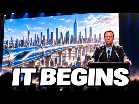 IT BEGINS - Musk Just Announced He is Replacing Trains Forever
