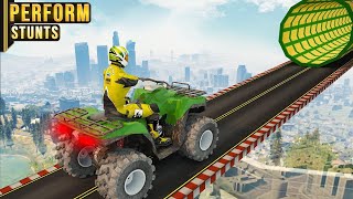 Quad Stunt Bike Racing Mania Game Android Gameplay#10 screenshot 3