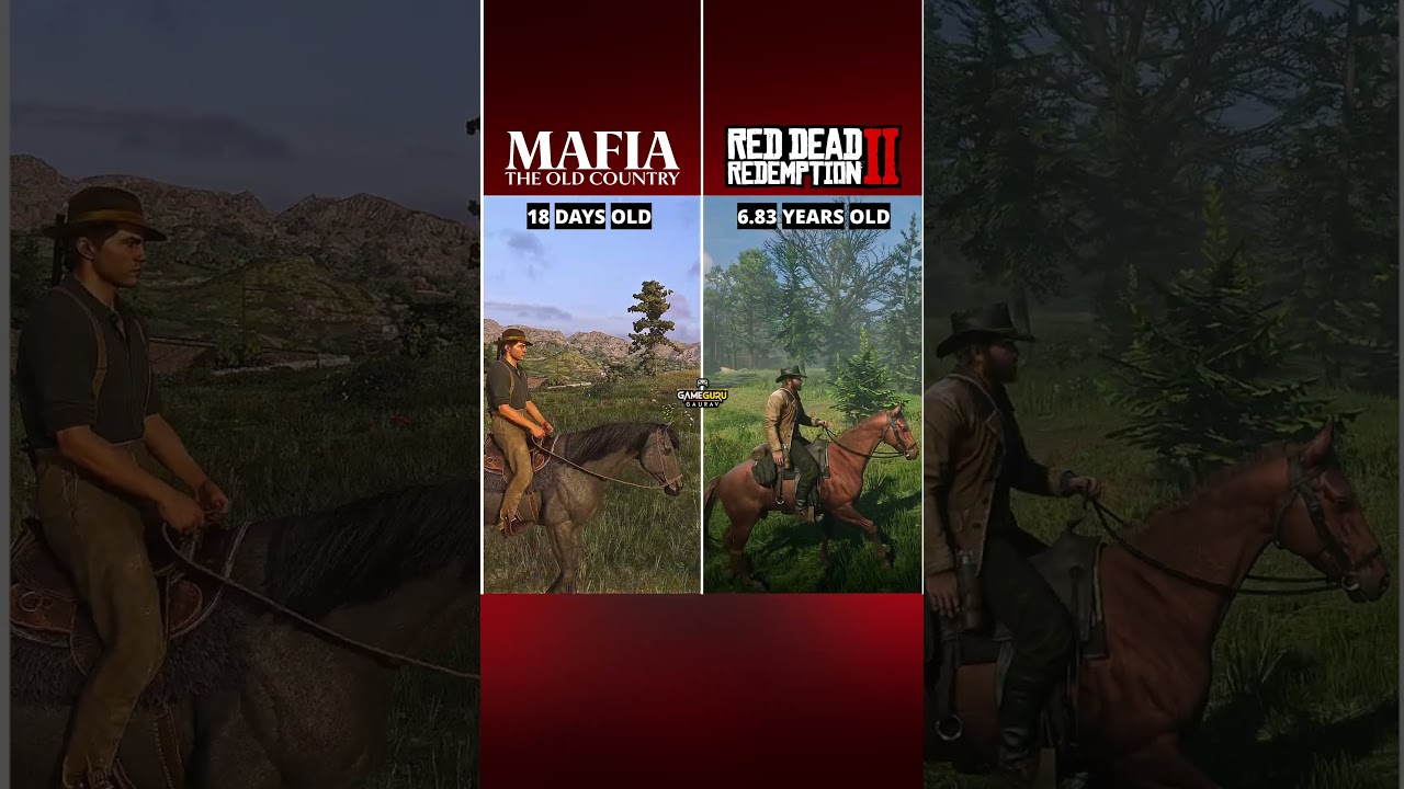 Horse Riding Animation Test 3 | Mafia The Old Country vs Red Dead Redemption 2 
