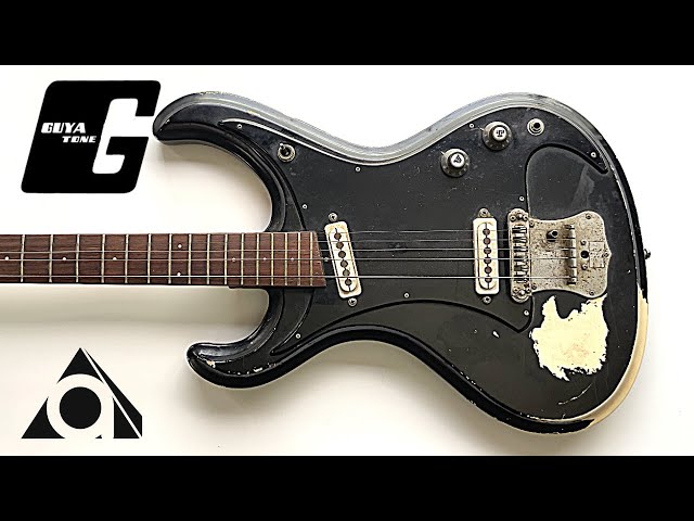 I cleaned up a Japanese guitar from the 1960s. - YouTube