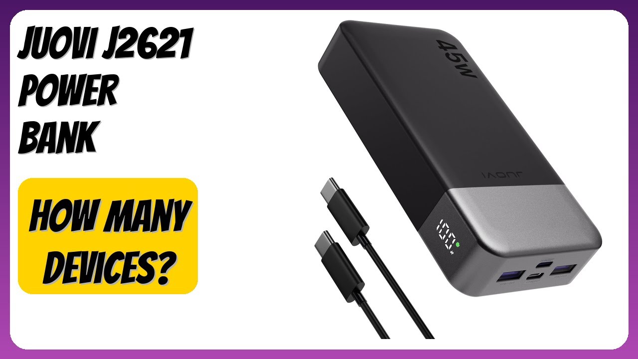 REVIEW (2026): JUOVI J2621 Power Bank. Features