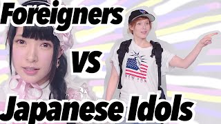 How JAPANESE IDOLS REACT to FOREIGNERS｜Kawaii Lolita girls band Meltia｜ロリータアイドルmeltia「外国人に話しかけられたら 」