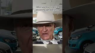 We will get it eventually #Workshop #mechanic #fixingcars #advisor #diagnosis #parts